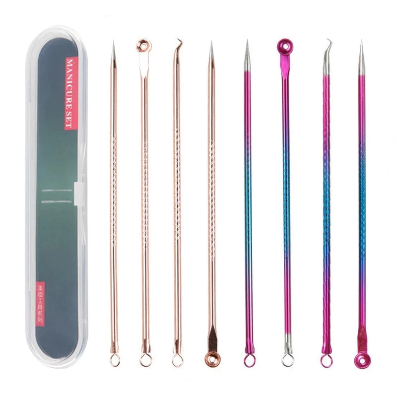 4PCS Acne Blackhead Remover Tool Set for Clear Skin - Smarsty