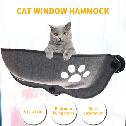 Cat Window Hammock With Strong Suction Cups For Cozy Cat Naps - Smarsty