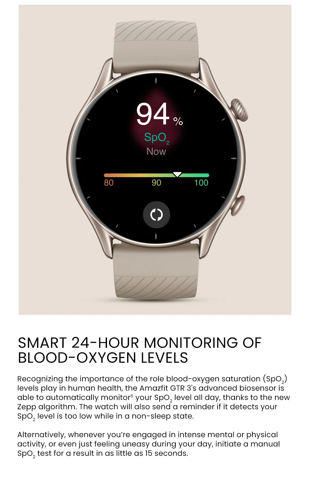Amazfit GTR 3 Smartwatch with Built-in Alexa and GPS - Smarsty