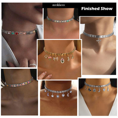 Italian Stainless Steel Charm Links For 9mm Bracelets - Smarsty