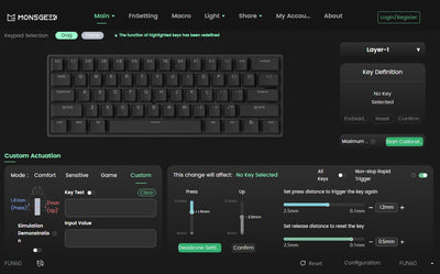 MonsGeek 60 Percent Mechanical Gaming Keyboard For Esports - Smarsty