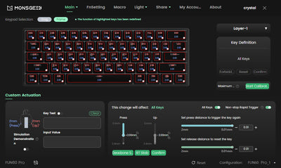 Sixty Percent Mechanical Keyboard Magnetic Switches - Smarsty