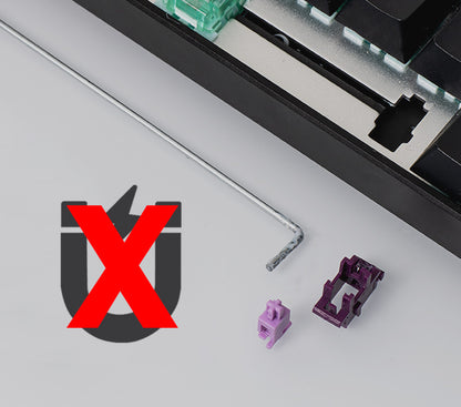 Magnetic Switch Mechanical Keyboard 75 Percent RGB Gaming