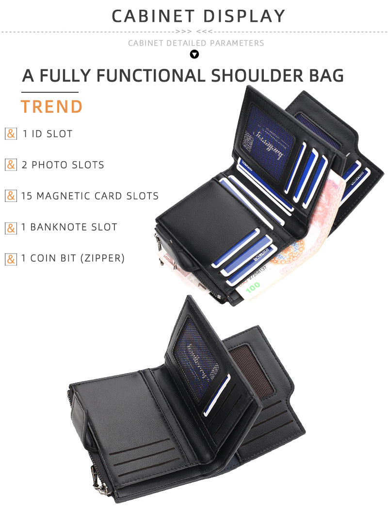 Women Wallets and Purses PU Leather Money Bag Female Short Hasp Purse Small Coin Card Holders Blue Red Clutch New Women Wallet - Smarsty