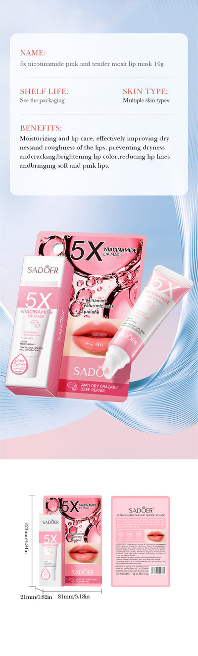 Dark Lip Lightening Balm for Moisturizing and Exfoliating - Smarsty