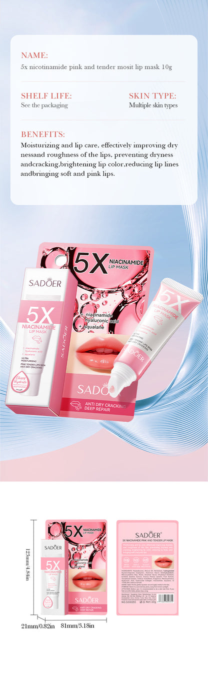 Dark Lip Lightening Balm for Moisturizing and Exfoliating - Smarsty
