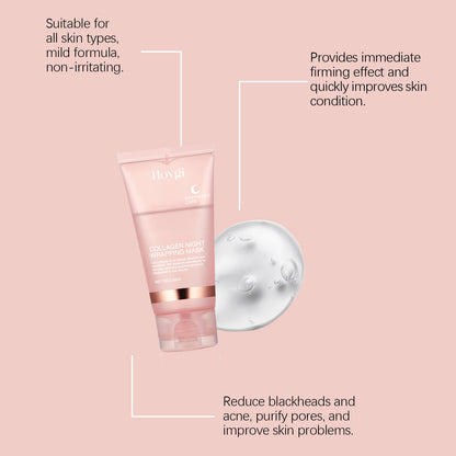 Korean Collagen Overnight Peel Off Facial Mask Set - Smarsty