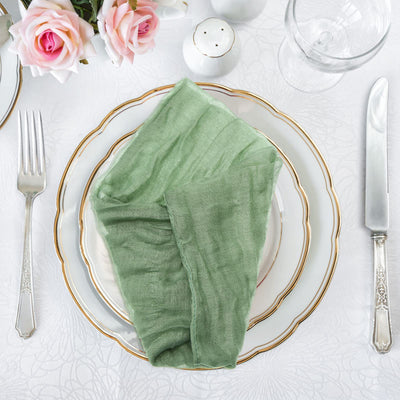 Gauze Table Runner for Rustic Beach Weddings - Smarsty