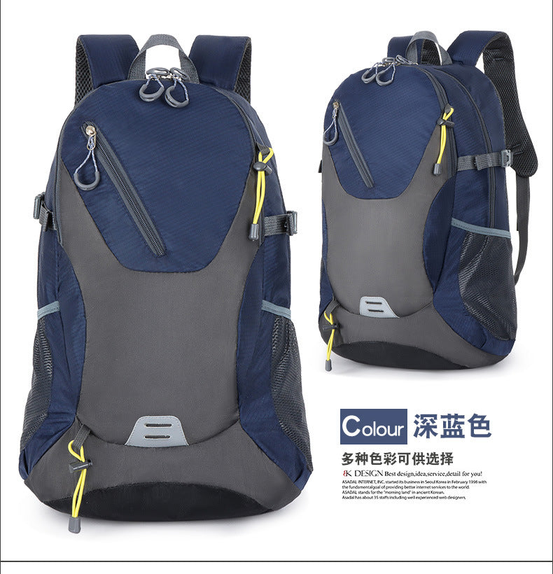 Classic 40L Outdoor Backpack Men Women High Quality Waterproof Travel Backpack Bag for Men Causal Patchwork Sport Backpack Women - Smarsty