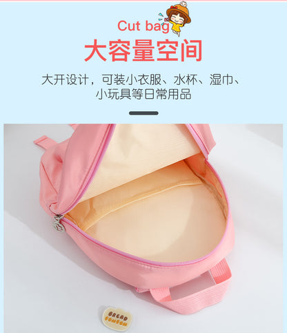 Plush 3D Rabbit Backpack For Kids School Bag Cute Bow - Smarsty