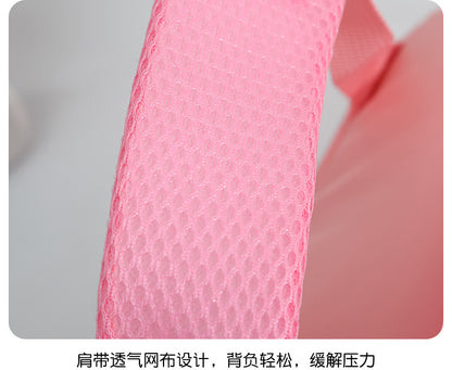 Plush 3D Rabbit Backpack For Kids Cute Bow Tie Design - Smarsty