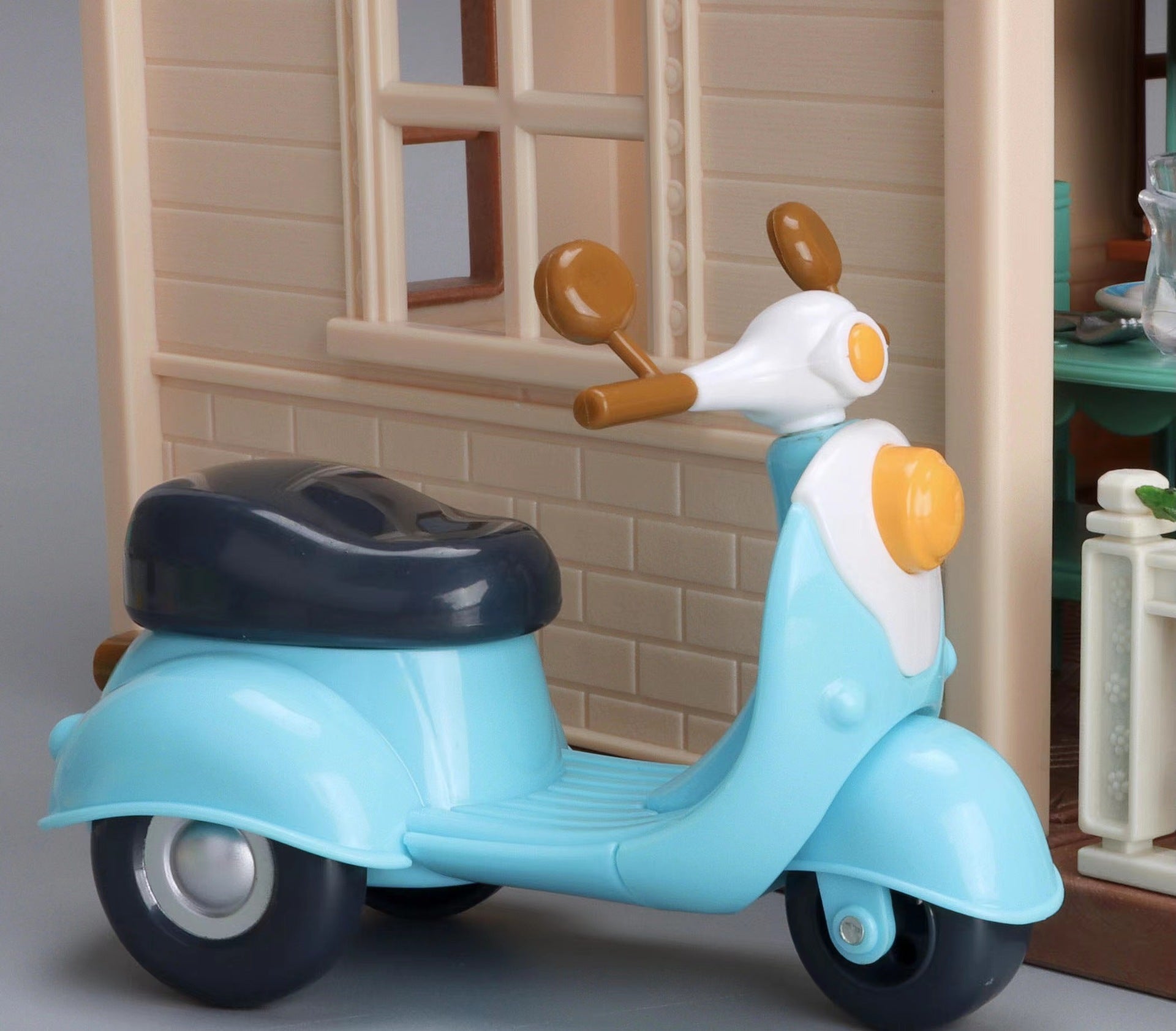 New Simulation Room Forest Family Small West House Rabbit Animal Model Girl Doll House Furniture Double Storey Villa Toys Gifts by Smarsty