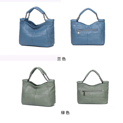 Cow Leather Saddle Bag For Women Mini Tote Luxury Daily - Smarsty