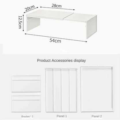 Kitchen Cupboard Organizer Retractable Cabinet Shelf Seasoning Bottle Spice Rack Dish Shelf Kitchen Accessories Storage Rack
