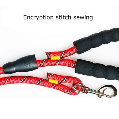 Reflective Dog Leash With Padded Handle For Safety - Smarsty