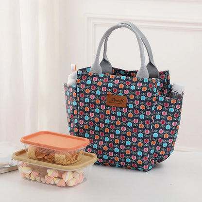 Insulated Thermal Lunch Bag Bento Tote For Office Workers - Smarsty