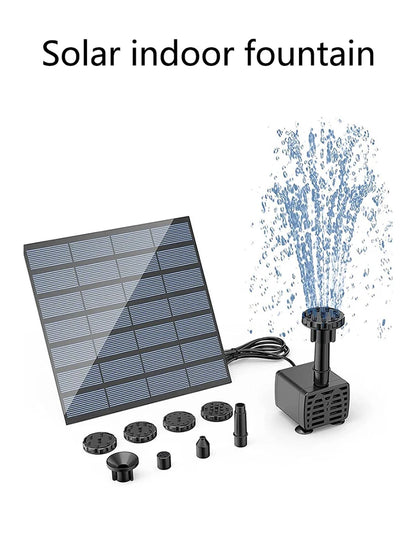 Solar Fountain Pump Kit With Versatile Individual Panels - Smarsty