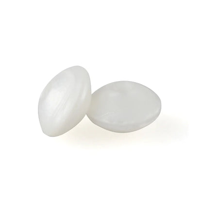 Silicone Beads 12mm Lentil Focal Beads Non Toxic Diy Set - Smarsty