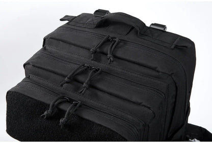 45L Tactical Backpack survival Bag Hunting MOLLE Backpack GYM For Men EDC Outdoor Hiking Rucksack Witch Bottle Holder - Smarsty