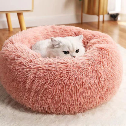 Comfortable Plush Pet Bed for Cats and Dogs - Smarsty