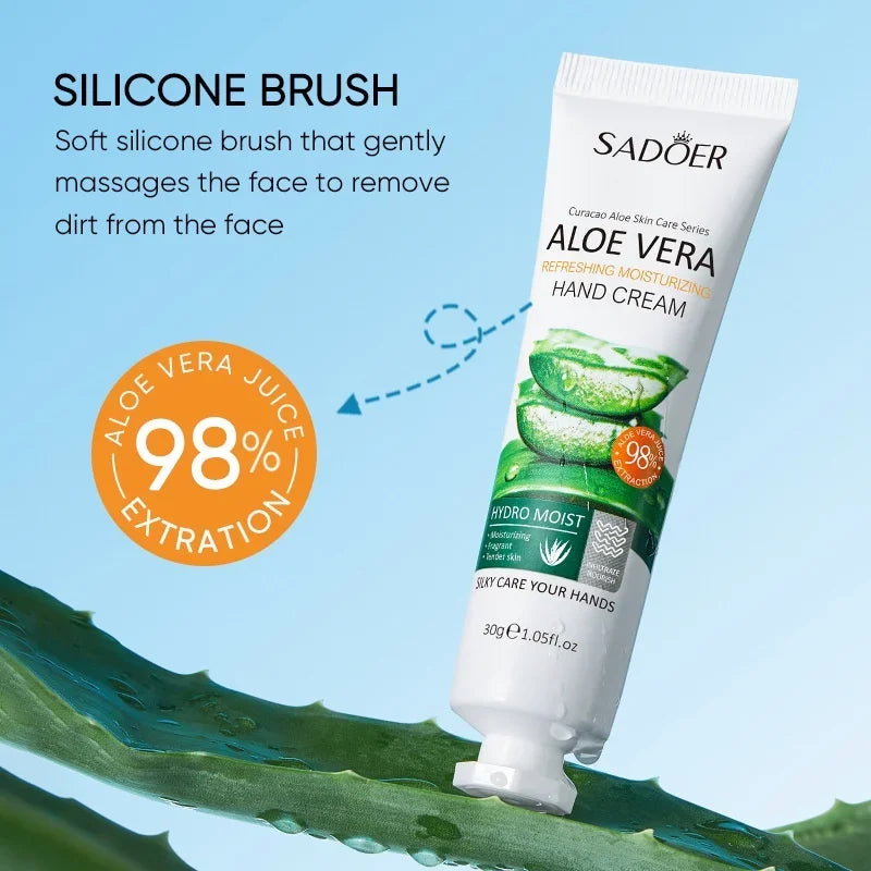 Rice Hand Cream Volumizing Rejuvenating Nourishing Moisturizing Refreshing Non-Greasy Hand Care Cream 30g - Smarsty