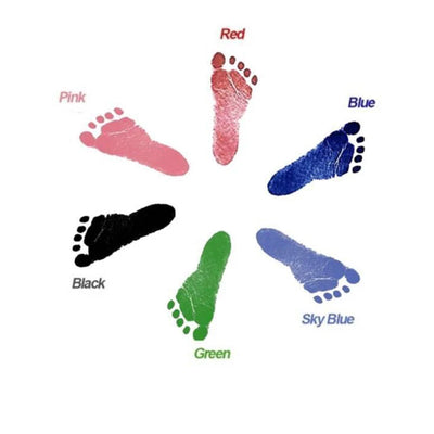 DIY Baby Handprint And Footprint Kit With Photo Frame - Smarsty