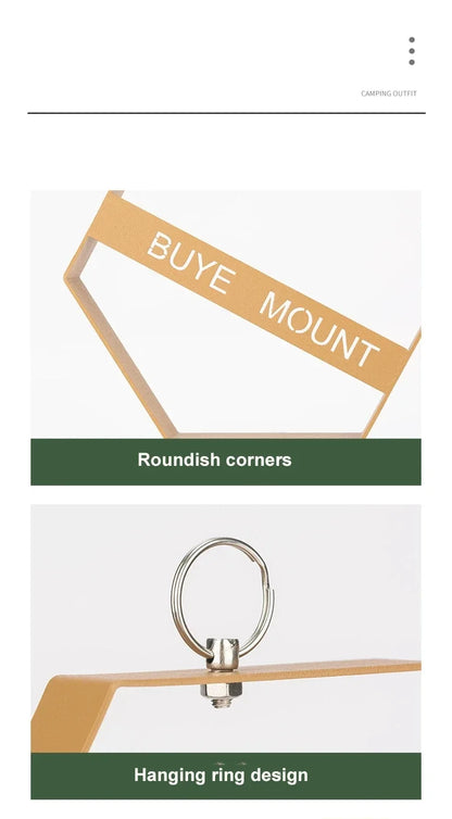 Outdoor Mosquito Coil Tray Camping Tools Tourist Hiking Mosquito Coil Holder Camping Supplies Hanging Mosquito Coil Holder