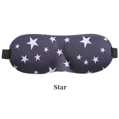 3D Sleep Mask for Travel Soft Eye Patch - Smarsty