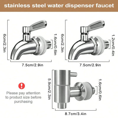 Stainless Steel Beverage Dispenser Spigot for Easy Pouring - Smarsty