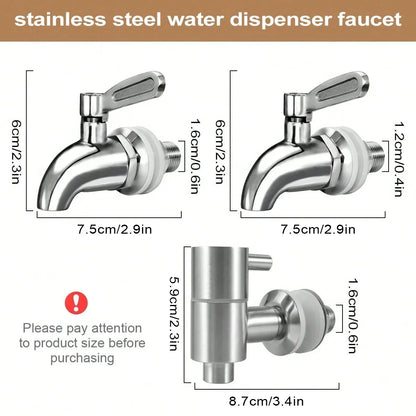Stainless Steel Beverage Dispenser Spigot for Easy Pouring - Smarsty