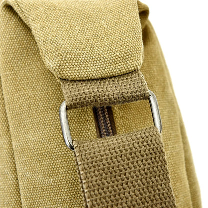 Premium Canvas Crossbody Bag For Men Luxury Messenger - Smarsty