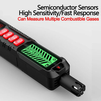 Combustible Gas Leak Detector with Buzzer Alarm - Smarsty