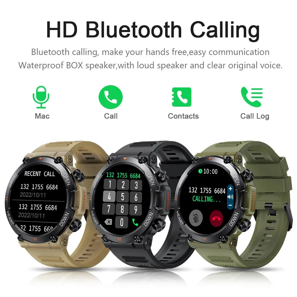 HD Bluetooth Call Smart Watch for Men Fitness Tracker - Smarsty