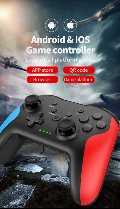 GAMINJA MG25Z Wireless Bluetooth Gamepad with Dual Vibration - Smarsty