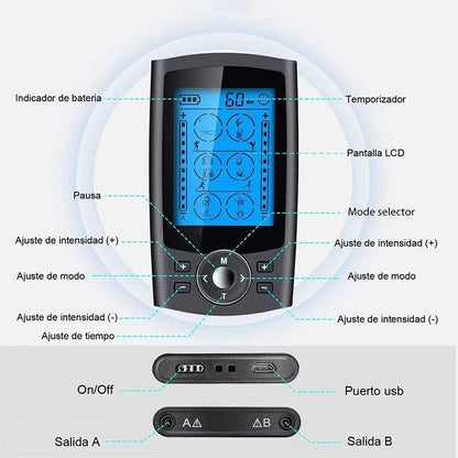 Tens Muscle Stimulator with 36 Modes for Pain Relief - Smarsty
