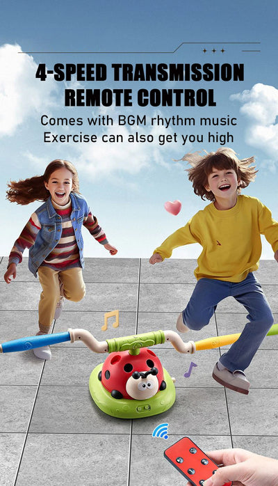 Upgrade Ladybug sporting toys Baseball 2/3/4/5-In-1 Sports Skipping Rope Machine Ferrule Jumping Toy Children Outdoor Play Games - Smarsty