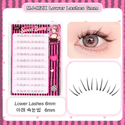 Self Adhesive Cluster Lashes for Effortless Application - Smarsty