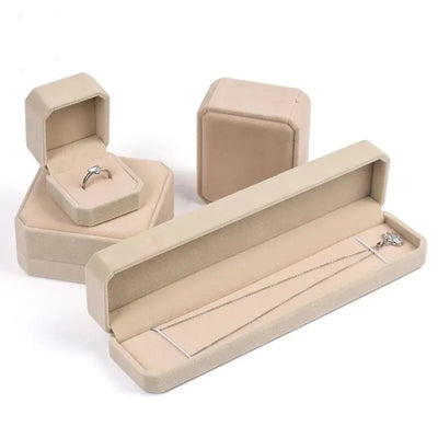 Velvet Jewelry Packaging Organizer Gift Box Set - Smarsty