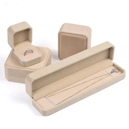 Velvet Jewelry Packaging Organizer Gift Box Set - Smarsty