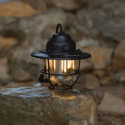 Shine Trip Outdoor Retro Smalldroplight, Campsite Lamp, Atmosphere Lamp, USB Charging Tent Light, LED Camping Hangling Lamp by Smarsty