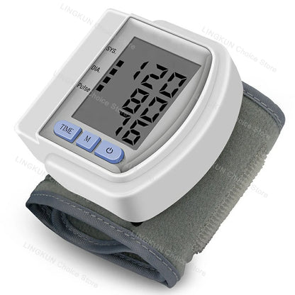 Digital Blood Pressure Monitor with Wrist Cuff - Smarsty