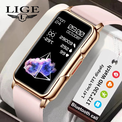 Waterproof Smartwatch for Men and Women with Heart Rate Tracker - Smarsty