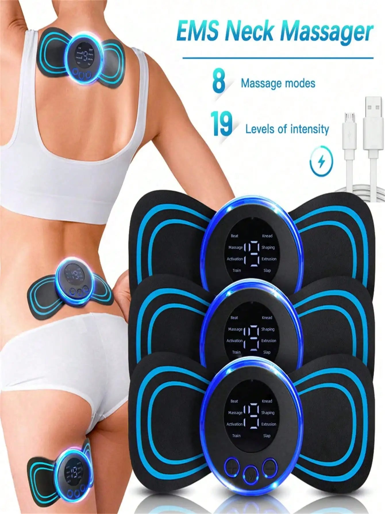 Ems Massager Kit for Relaxation and Pain Relief - Smarsty