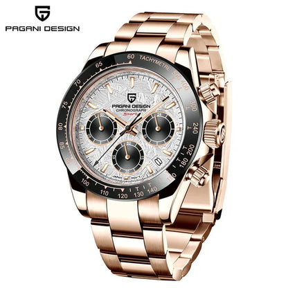 PAGANI DESIGN Men's Waterproof Chronograph Quartz Watch - Smarsty