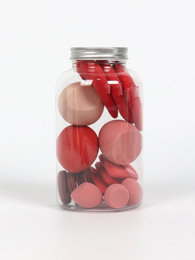 Spring Cosmetic Puff Set with Mini Makeup Eggs and Cushions - Smarsty