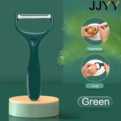JJYY Fruit Peeling Knife Stainless Steel Peeler Peeling Apples Kitchen Vegetable Fruit Sharp Peeler Potato Peeler by Smarsty