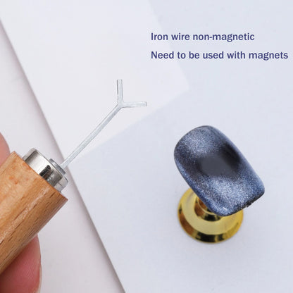 Heart Shaped Cat Eye Nail Magnet Set for DIY Art - Smarsty