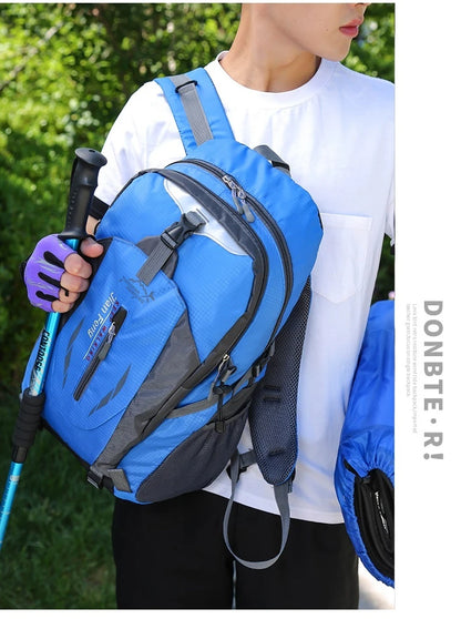 Outdoor Travel Backpack Big Capacity Fashion Travel Backpacks Men Climbing Travel Backpack Classic Sport Travel Backpacks - Smarsty