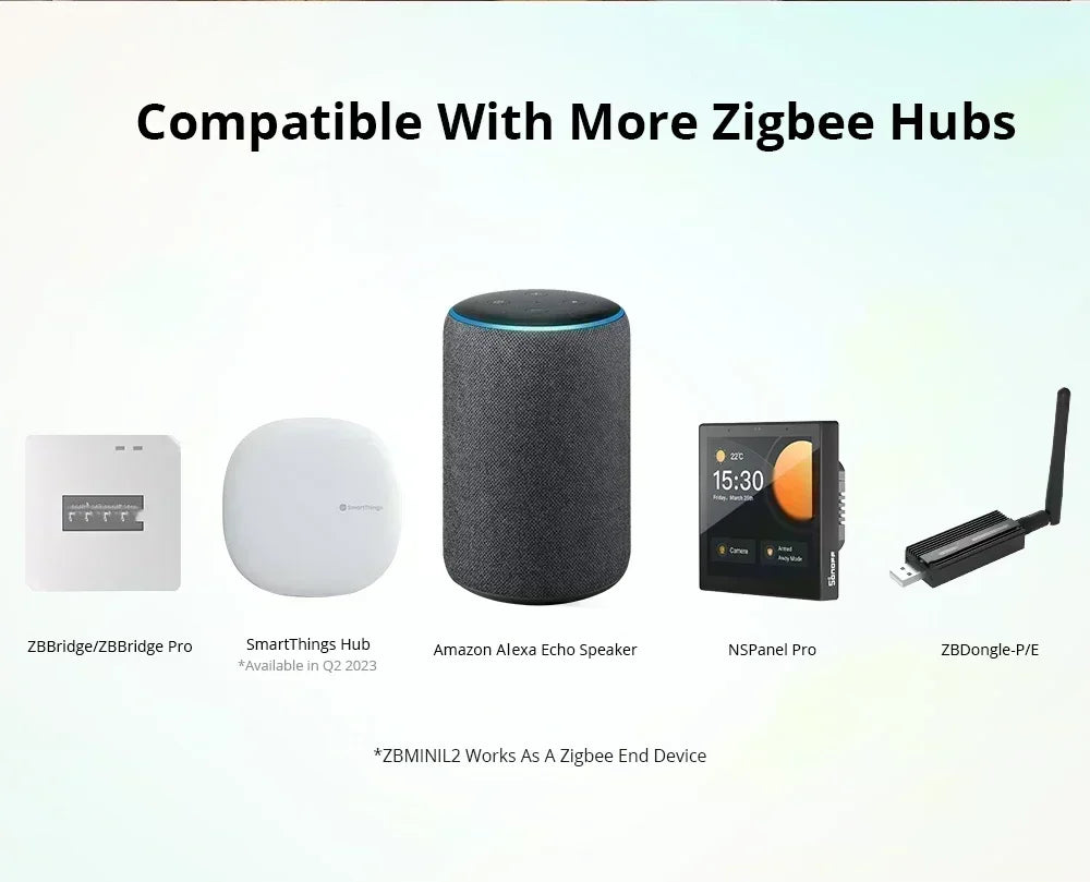 SONOFF ZBMINI L2 Zigbee Smart Switch No Neutral Required - Smarsty