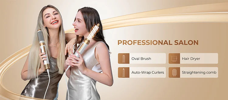High Speed 7 In 1 Hair Dryer Brush with Diffuser - Smarsty